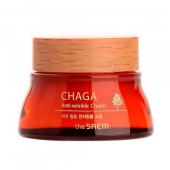 THE SAEM CHAGA Омолаживающий крем для лица с Чага, 60мл