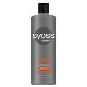 Шампунь для волос SYOSS MEN Power & Strength для нормальных волос, п/б, 450 мл