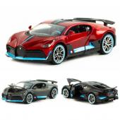 Инерционная машинка Bugatti Divo M929C 15см (1:32) (свет и звук открываются двери) 3 вида в ассорт