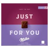 Набор шоколадных конфет Milka "JUST FOR YOU" с шоколадным кремом  110 гр