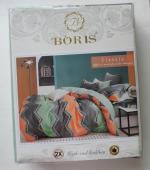 КПБ BORIS (Сатин) простыня без резинки, в ассортименте (32)