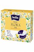 Женские ароматизированные ежедневные прокладки bella FLORA Tulip 70 шт.