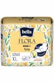 Женские ароматизированные гигиенические прокладки bella FLORA Tulip 10 шт.