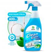 Средство для мытья стекол и зеркал GRASS Clean Glass Голубая лагуна 600мл