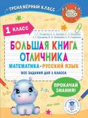 Позднева Т.С., Кулаков А.А., Кочурова Е.Э. Большая книга отличника. Математика. Русский язык. Все задания для 1 класса