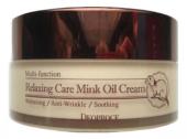 DEOPROCE RELAXING CARE MINK OIL Расслабляющий крем для лица с жиром норки, 100г