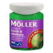 Витамины для глаз и зрения Moller Omega-3 Silmat & nakokyky , 60 шт