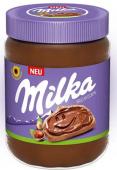 Шоколадная-ореховая паста Милка (Milka) с лесным орехом, 350 гр