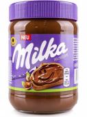 Шоколадная-ореховая паста Милка (Milka) с лесным орехом, 600 гр