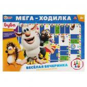 Умные игры. Настольная игра мега-ходилка "Буба Весёлая вечеринка"