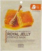 MIJIN COSMETICS ESSENCE ROYAL JELLY Тканевая маска для лица с маточным молочком, 25г