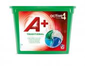 Капсулы для стирки A+ Active4 Tradition 38 капсул