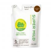 SHISEIDO Шампунь для волос SUPER MILD с ароматом трав, сменная упаковка 400 мл.