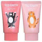 THE SAEM ECO EARTH Набор солнцезащитных кремов SPF50+ PA++++, 2шт по 50г