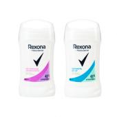 Антиперспирант твердый женский REXONA абсолютная уверенность/ свежесть душа, 30 мл