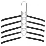 VETTA Вешалка-органайзер на 5 вещей с покрытием из вспененного ПВХ