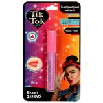 Голографический блеск для губ цвет: розовый TIK TOK GIRL в кор.4*24шт