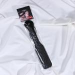 БДСМ аксессуар NOTABU, шлепалка "Рептилия", 32 см, PVC, чёрный