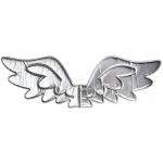 Карнавальные крылья "Ангел", цвет серебряный