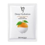 990016 BIOAQUA v7 deep hydration orange mask  Маска -салфетка для лица с экстрактом апельсина, 30г