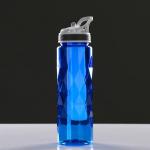 Бутылка для воды "Shapes", 700 мл, с поильником, 25 х 7 см, микс