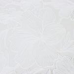 Скатерть «Гибискус», 132?180 см, цвет белый