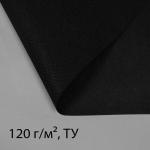 Материал для ландшафтных работ, 10 _ 0,8 м, плотность 120 г/м_, с УФ-стабилизатором, чёрный, Greengo, Эконом 20%