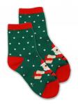 Детские носки 6-8 лет 19-22 см "Christmas" Санта