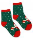 Детские носки 6-8 лет 19-22 см "Christmas" Санта