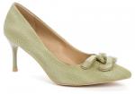BETSY св. зеленый иск. нубук женские туфли (В-Л 2023)