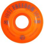 Колеса для скейтборда 52x32мм,100А, цвет оранжевый