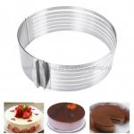 Кольцо для торта с разрезами Cake Slicing Ring 6-20 см RZ-650 (TV)