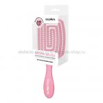 Массажная расческа для волос Solomeya Wet Detangler Aroma Brush Strawberry (51)