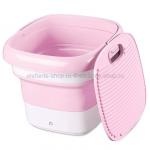 Складная стиральная машинка Folding Washing Machine Pink MS-878