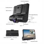 Видеорегистратор автомобильный с 3 камерами VIDEO CARDVR (15)