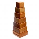 Игрушка деревянная "Магнитная пирамидка"