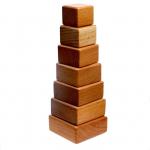 Игрушка деревянная "Магнитная пирамидка"