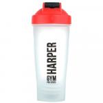 S01-600 Шейкер спортивный Harper Gym Pro Series 600 мл. «Хрусталь красный»