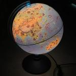 Интерактивный глобус зоогеографический с подсветкой 250мм INT12500306