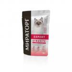 #(C)МИРАТОРГ Expert Struvite Корм пауч полнорационный для взрослых кошек всех пород при мочекаменной болезни струвитного типа 80 гр*24 25%