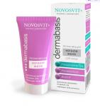 NOVOSVIT DERMABASIS желе для лица ночное увлажняющее ниацинамид 5% ресвератрол biolin P 50 мл