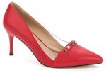BETSY красный иск. кожа/ПВХ женские туфли (В-Л 2023)