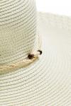 Плетеная шляпа Под жарким солнцем Фиджи с мягкими полями Nothing