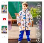 550-23в-1 Куртка-парка для мальчика Дрим