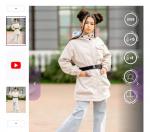 532-23в-3 Парка-ветровка для девочки Валенсия