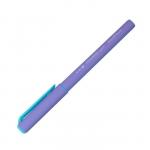 Ручка шариковая PrimeWrite. Basic. Zefir, узел 1.0 мм, синие пигментные чернила на масляной основе, корпус Soft Touch, МИКС