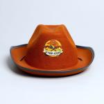 Ковбойская детская шляпа «Лучший ковбой», р-р. 52-54, цвет песочный