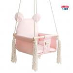 Качели подвесные Sweet Bear. Цвет: малиновый зефир