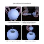 Ночник-светильник цветной с увлажнителем Humidifier Moon Lamp 15 см NCH-020-15C