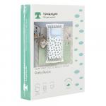 КПБ ясельный  BabyRelax  бязь,  Ёжики